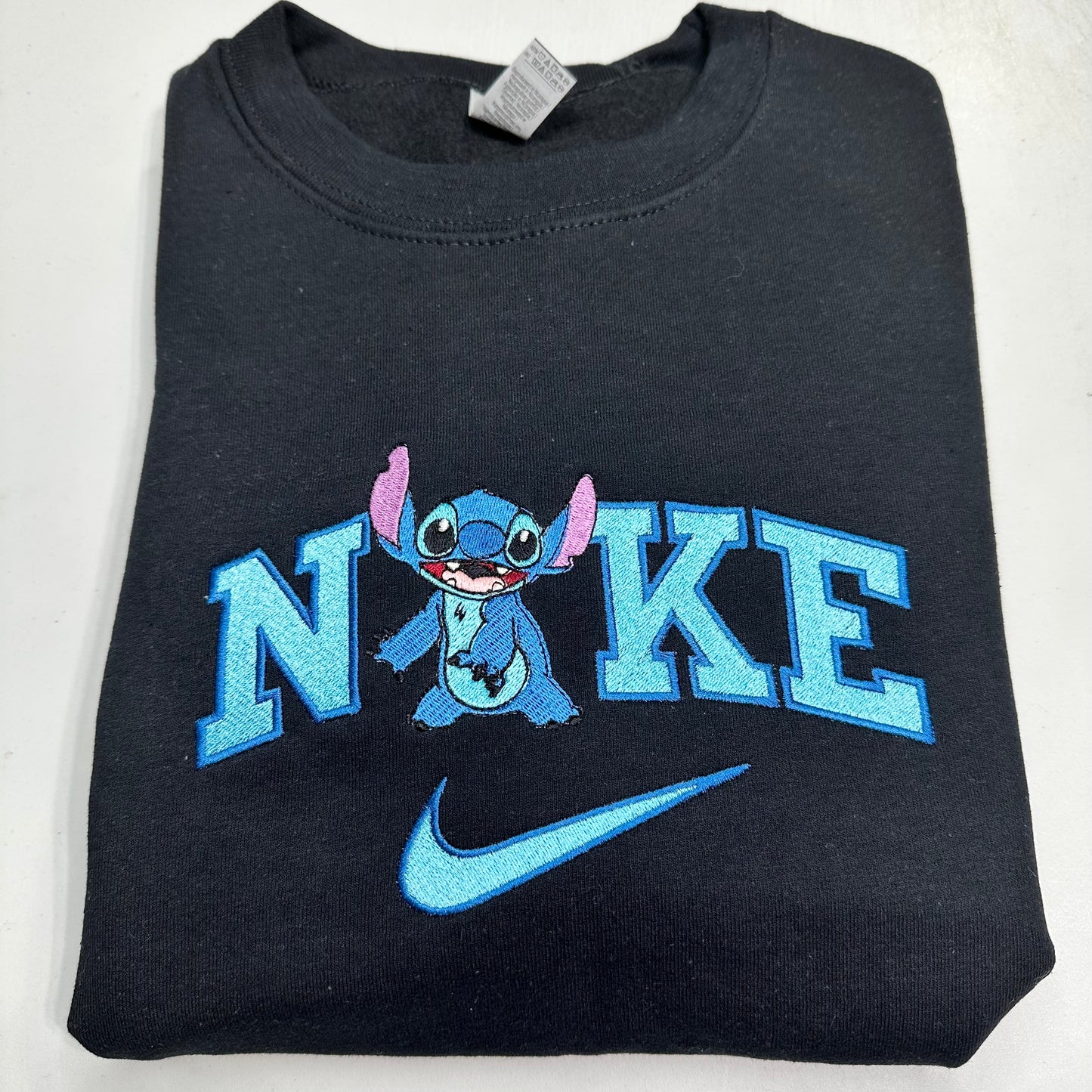 Nike Stitch Embroidered ADULT Hoodie / Crewneck Sweatshirt Unisex Cartoon Movie Lover Gift