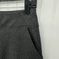 Title Nine Skirt Womens Small Passport Ponte Gray Herringbone Pockets Golf EUC