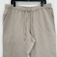Tommy Bahama Pants Womens XL Linen Two Palms Easy Wide Leg Beige Lagenlook EUC