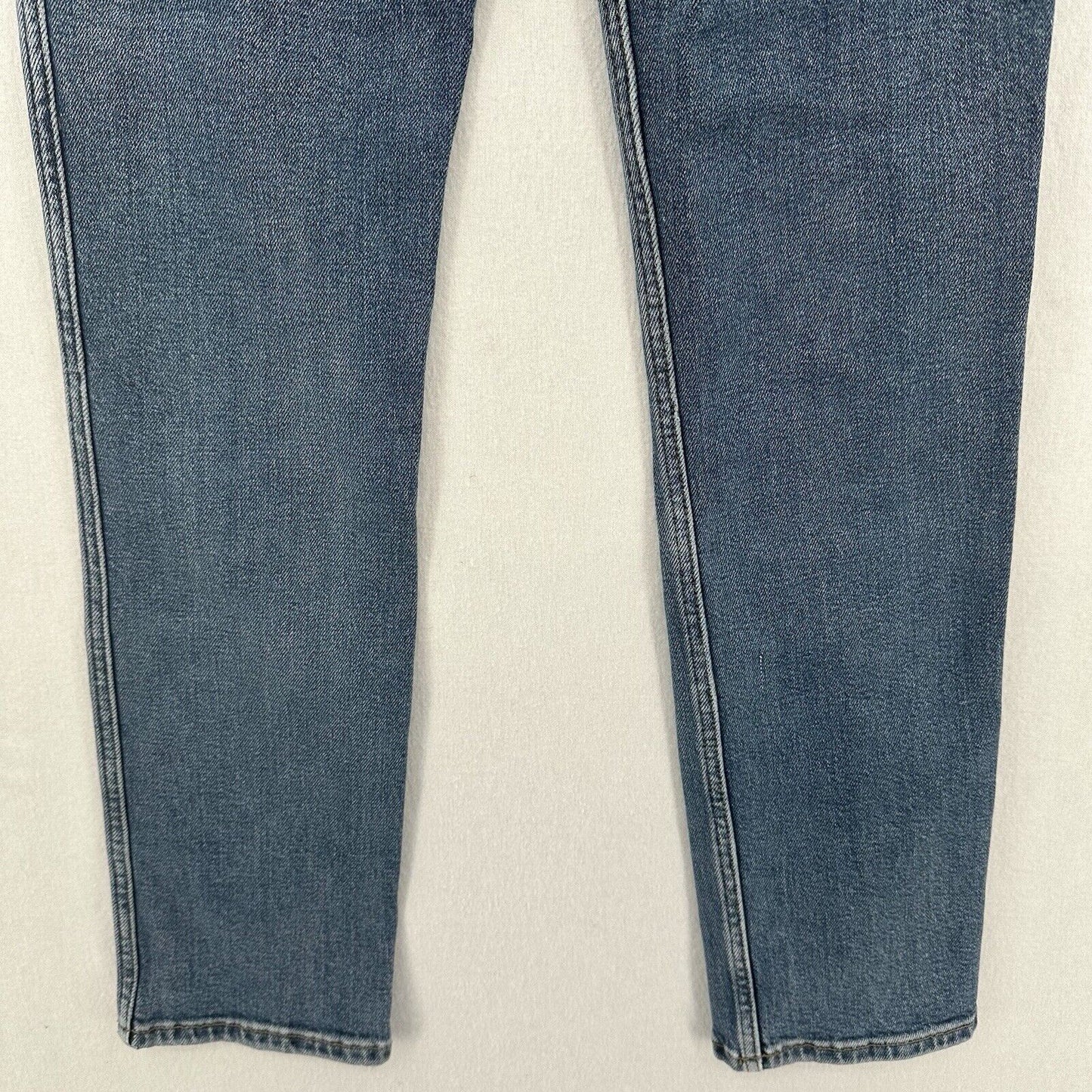 REDONE Jeans Womens 26 80s Slim Straight Blue Denim High Rise Button Fly 90s