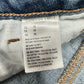 American Eagle Shorts Womens 10 Mom High Rise Blue Jean Denim Distressed Grunge