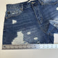 Kancan Shorts Womens 9 28 High Rise Denim Blue Jean Distress Cotton Fray Grunge
