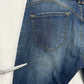 Dont Cry Milan Jeans Womens 12* Long Slim Bootcut Denim Western Cowboy *Flaws