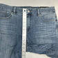 Chicos Jeans 1 US 8 So Slimming Girlfriend Ankle Stretch Blue Denim Distress NEW