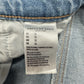 American Eagle Shorts 12 Mom High Rise Denim Blue Jean Cuffed Short Light Wash