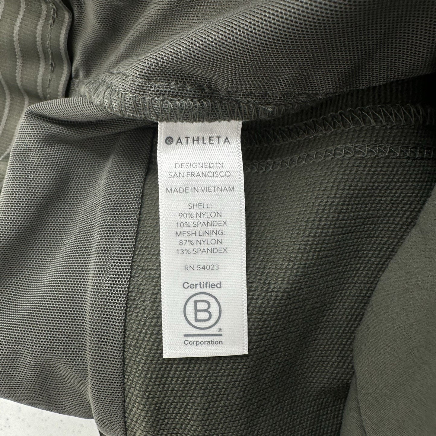 Athleta Pants Womens 8 Wander Stash Skinny Green Travel Hiking Gorpcore EUC