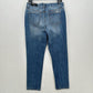Chicos Jeans 1 US 8 So Slimming Girlfriend Ankle Stretch Blue Denim Distress NEW