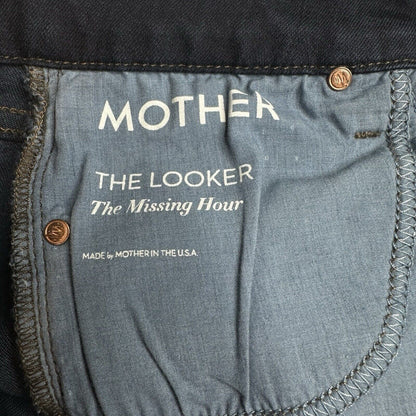 Mother Jeans Womens 29 The Looker Blue Skinny Denim Missing Hour *No Size Tag