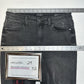 Judy Blue Jeans 9 29 Skinny Black Stretch Denim Red Buffalo Plaid Patch Distress
