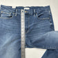 Good American Jeans Womens 12 31 Good Legs Straight Indigo 271 Blue Denim NWOT