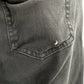 Acne Studios Jeans Womens 27 Skinny Black Skin 5 Stretch Denim *Flaw