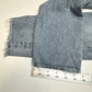 Levis Wedgie Jeans 27 US 4/5 Skinny Ankle Blue Denim Button Fly Distress Fray