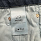Mother Jeans Womens 29 High Waisted Ankle Fray Blue Denim Clean Sweep Dark Wash