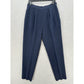 Vintage Silk Pants Womens 10 Navy Blue Design By Pat Argenti Contemporary