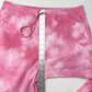 Lularoe Boyfriend Jogger Womens Medium Sweatpant Bright Pink Tie Dye Cozy Lounge