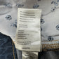 PILCRO Shorts Womens 29 Bermuda High Rise Blue Jean Denim Fray Anthropologie