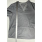 FIGS Scrub Top Womens XL Casma Technical Collection Graphite Gray Uniform Work