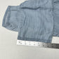 Cloth Stone Pants Medium Chambray Lyocell Tencel Ankle Crop Blue Roll Up Coastal