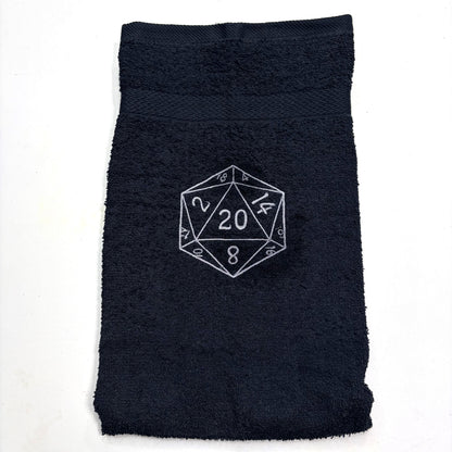 Dungeons & Dragons Towels Embroidered Hand Towel Bathroom Home Decor D&D Fantasy Role Play Gamer Gift