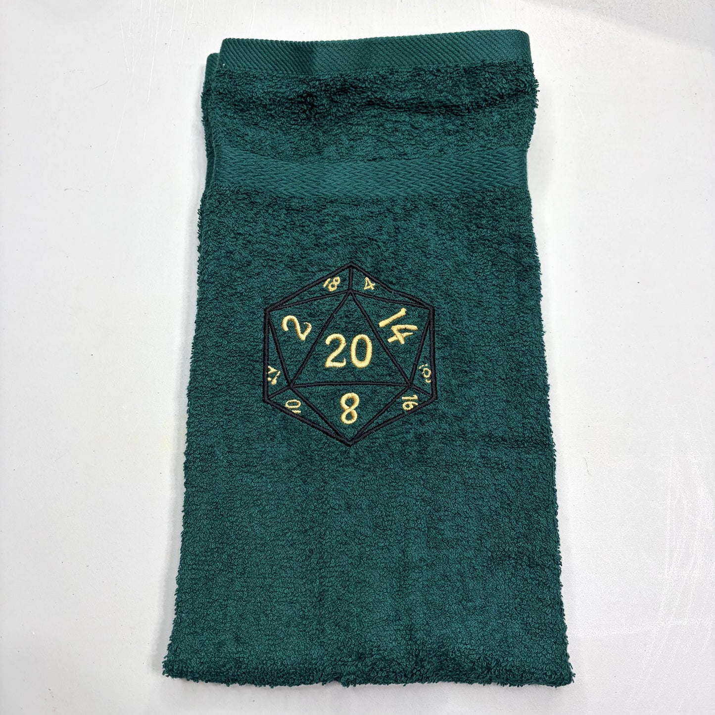 Dungeons & Dragons Towels Embroidered Hand Towel Bathroom Home Decor D&D Fantasy Role Play Gamer Gift