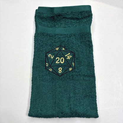 Dungeons & Dragons Towels Embroidered Hand Towel Bathroom Home Decor D&D Fantasy Role Play Gamer Gift