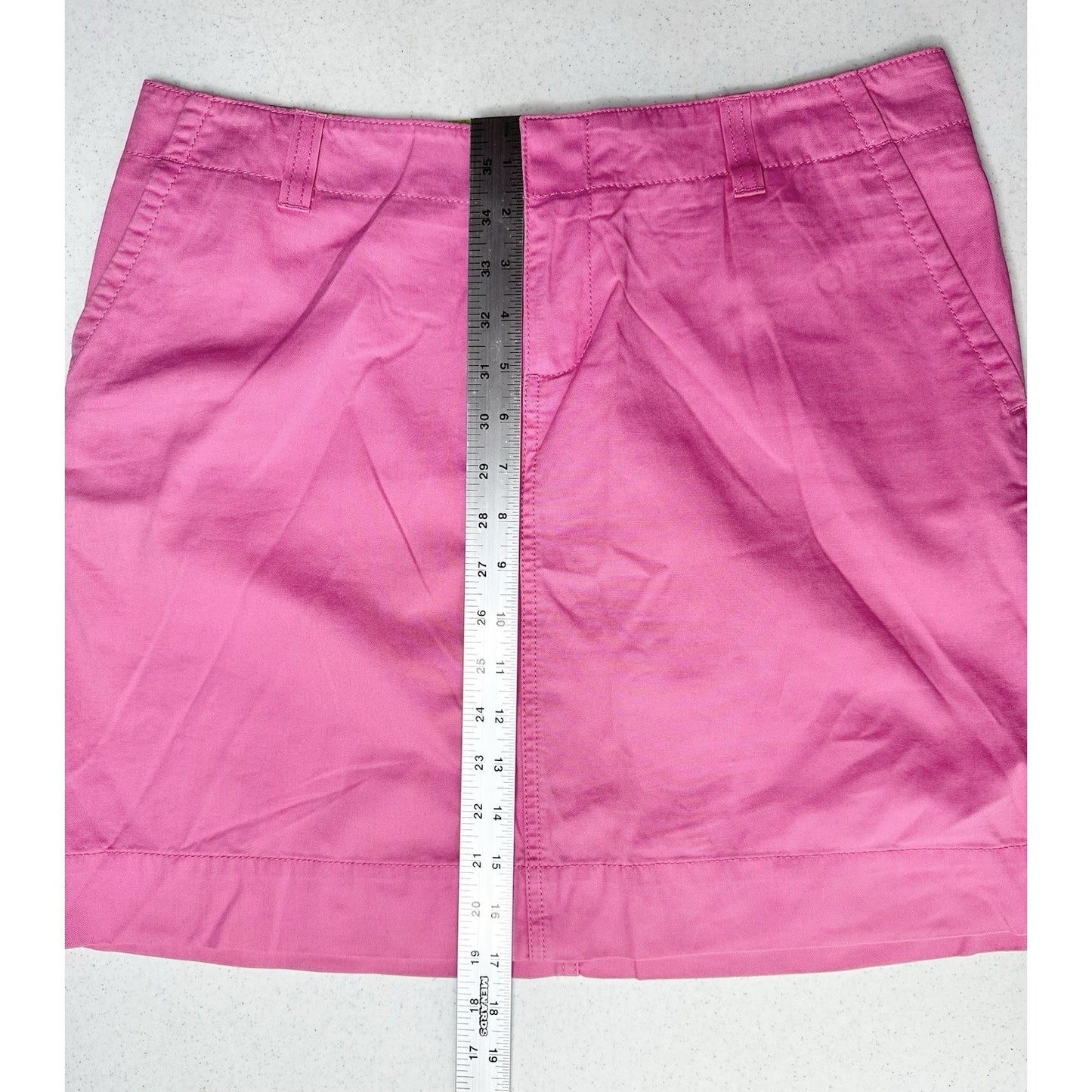 Lilly Pulitzer Skirt Womens 8 Pink Cotton Coastal Golf Barbie Beach Preppy Short