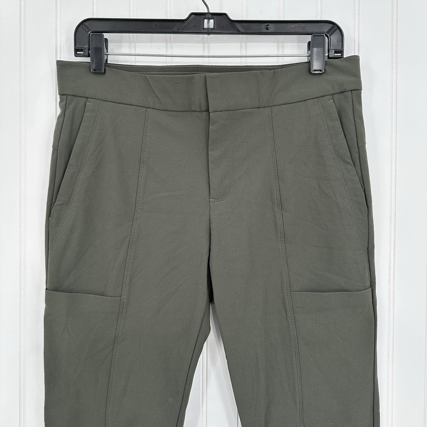 Athleta Pants Womens 8 Wander Stash Skinny Green Travel Hiking Gorpcore EUC