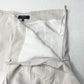 Lafayette 148 Pants Women 12 Petite Silk Wide Leg Light Gray Lined Coastal *Flaw