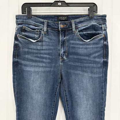 Judy Blue Jeans Womens 13 31 Skinny Blue Stretch Denim Comfort Casual EUC