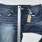 American Eagle Jeans Womens 14 Kick Boot Blue Denim Rodeo Cowboy Western NEW