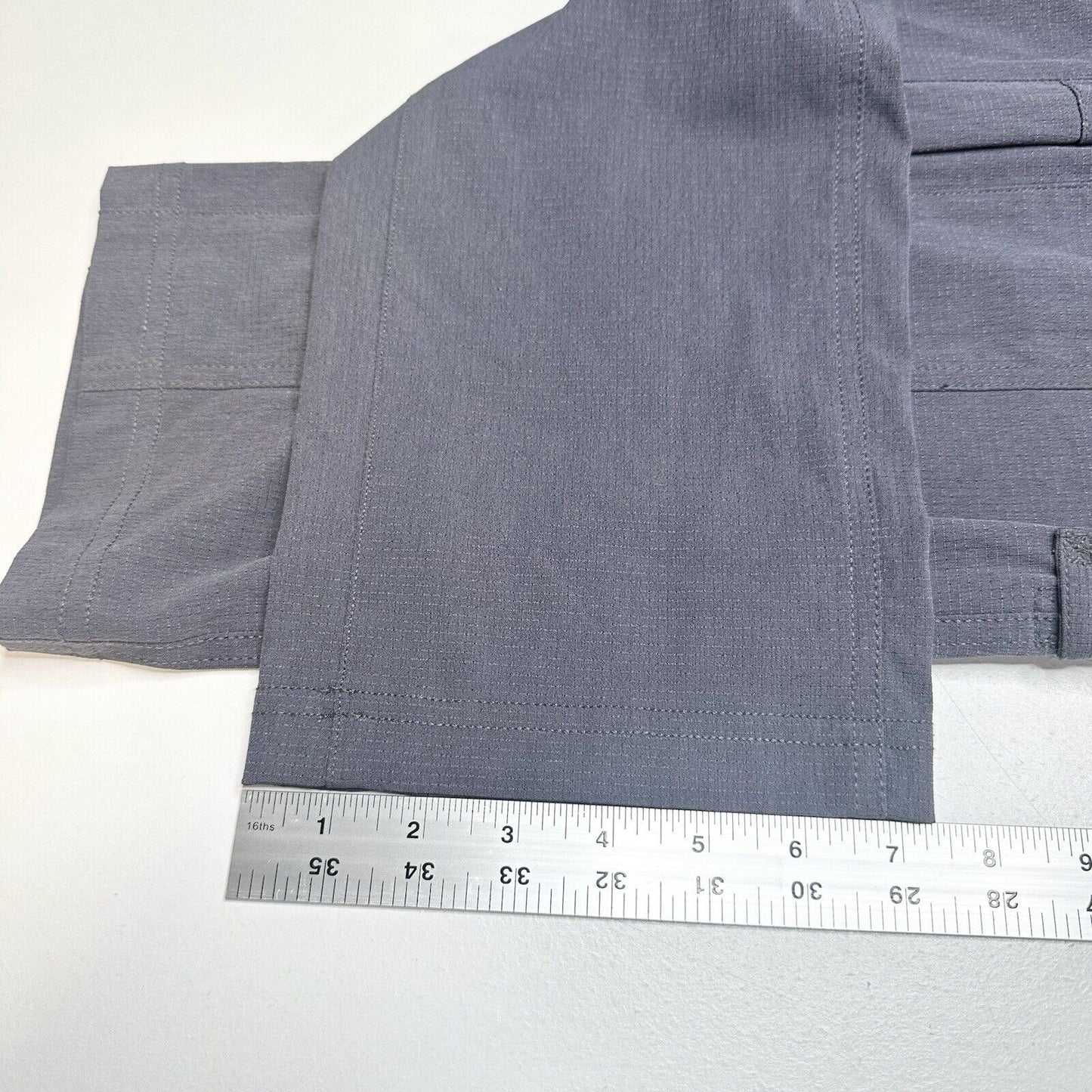 Duluth Trading Pants 8 Breezeshooter Slim Leg Convertible Gray Roll Up *Hole NEW