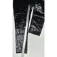 BLDWN Parker Leather Pants Womens 25 Straight Crop Black Genuine Leather EUC