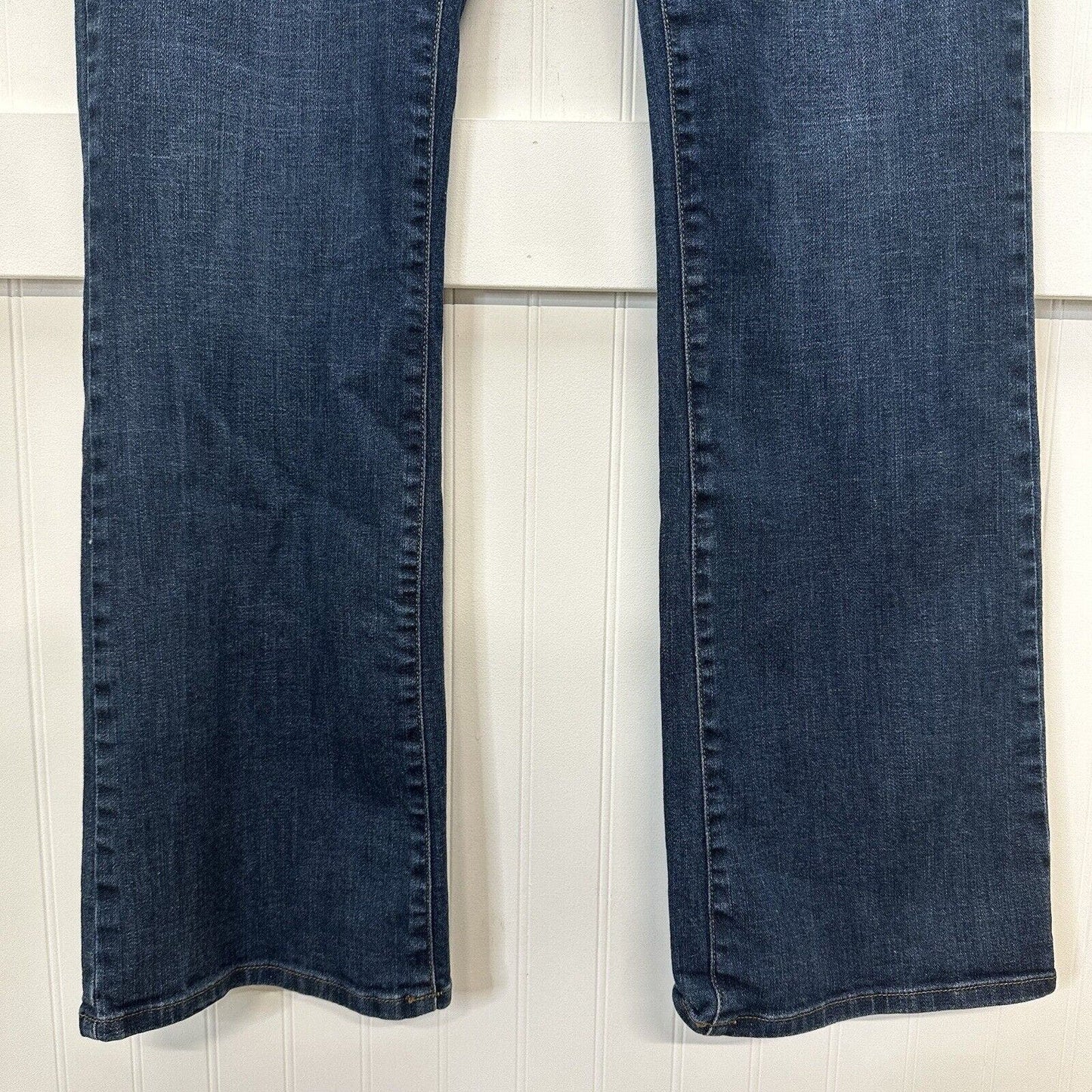 Disney Jeans Womens 12 Bootcut Flare Mickey Mouse Blue Denim Embroidery Cowboy