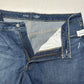 Old Navy Shorts Womens 18 OG Straight High Rise Blue Stretch Denim Jean Fray NEW