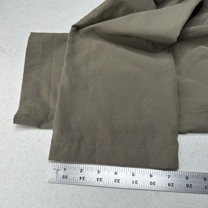 Little Donkey Andy Pants Women Small Convertible Green Hiking Zip Off Shorts EUC