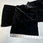 Old Navy Velvet Pants Women 2X High Rise Flare Black Pull On Witch Boho Goth NEW