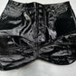 BLDWN Parker Leather Pants Womens 25 Straight Crop Black Genuine Leather EUC