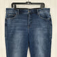 Lularoe Jeans Womens 32 US 14 Boyfriend Blue Stretch Denim Tummy Panel EUC