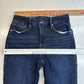 Good American Jeans 0 25 Good Petite Skinny Blue Stretch Denim Womens Dark Wash