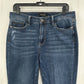 Judy Blue Jeans Womens 13 31 Relaxed Fit Blue Stretch Denim Dark Wash Distressed