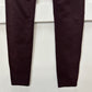 Spanx Leggings Womens XL Red Hot Assets Purple Wine Ponte Pull On Pants Slimming