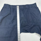 Quince Pants Womens XL Linen Crop Navy Blue Pull On Coastal Beach Lagenlook