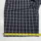Lady Hagen Shorts Womens 8 Bermuda Golf Midrise Plaid Black White Casual NEW