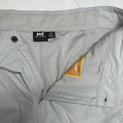 Helly Hansen Pants Womens XL Snowboard Ski Insulated Vents Gray Winter *Marks