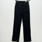 Judy Blue Jeans Womens 0 24 Straight Leg Black Stretch Denim Split Hems EUC