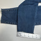 Good American Jeans Womens 8 29 Good Waist Crop Skinny Ankle Blue Denim Fray