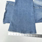 Kancan Jeans Womens 9 28 High Rise Flare Blue Denim Distressed Festival Cowboy
