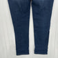 Lularoe Jeans Womens 32 US 14 Boyfriend Blue Stretch Denim Tummy Panel EUC