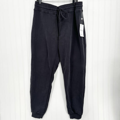 Buff Bunny Luxe Jogger Womens XL Sweatpant Black Cozy Lounge Silky Soft NEW