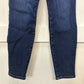 Good American Jeans 0 25 Good Petite Skinny Blue Stretch Denim Womens Dark Wash